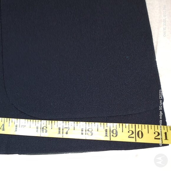 DANIEL HECHTER SPORT COAT BLAZER 100%WOOL GABARDINE NAVY 2-BUTTON 2-VENT SZ 40S - Picture 7 of 11